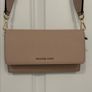 Michael Kors Beige Crossbody Bag